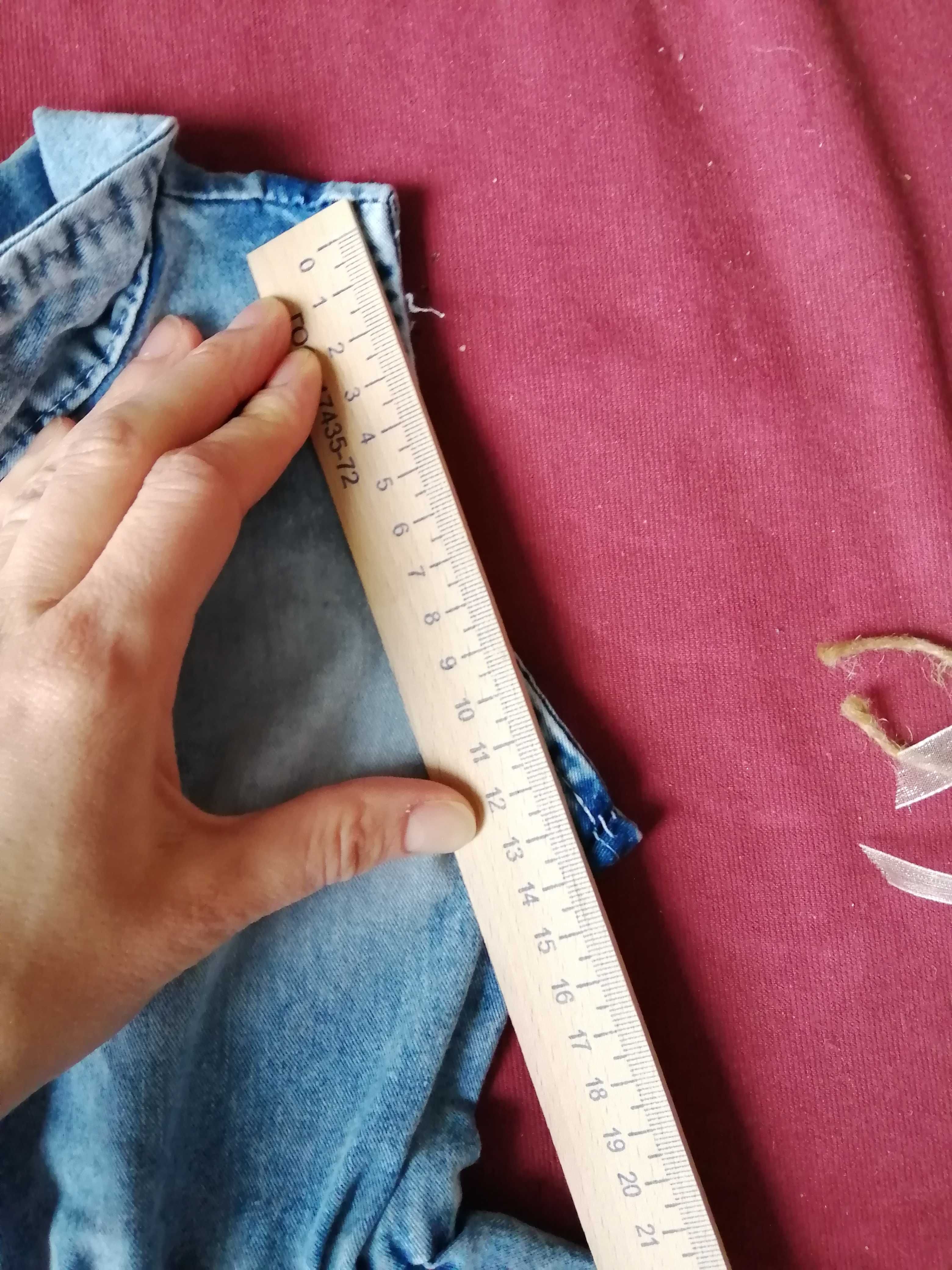 Детский джинсовый сарафан, рост 116-122