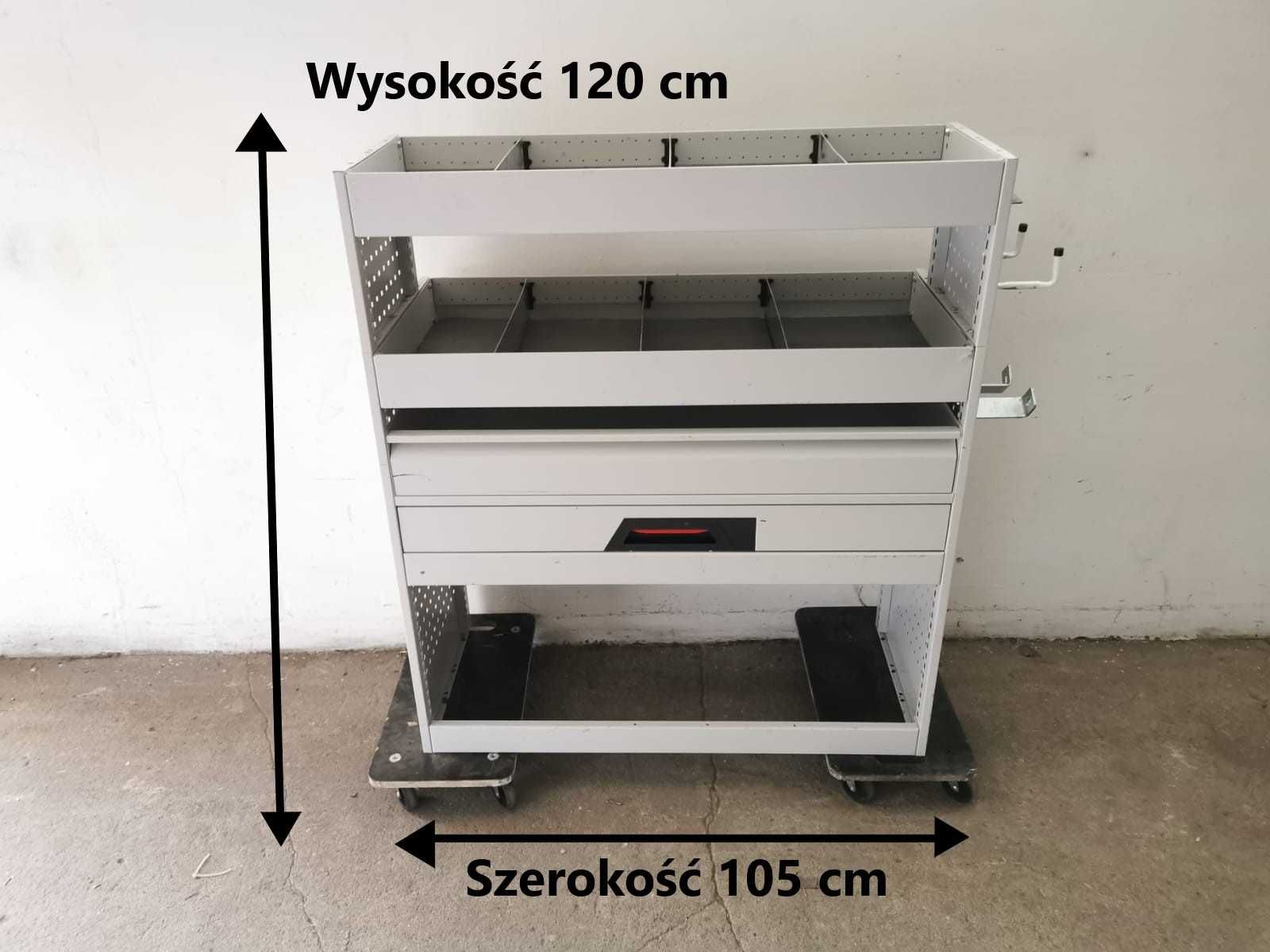 Regał samochodowy serwisowy zabudowa serwisowa warszta SZUFLADA FLEXMO