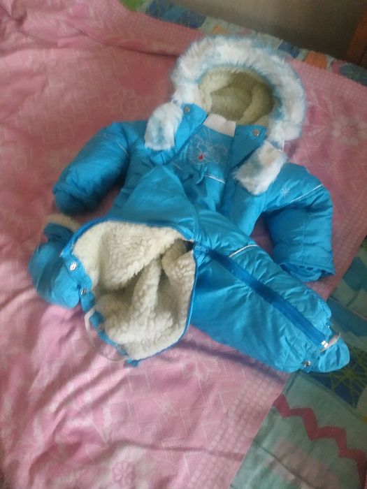 Дитячий зимовий комбінезон