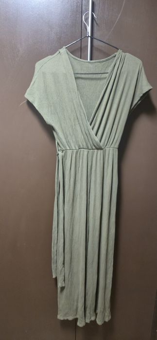 Długi zielony kombinezon S/M