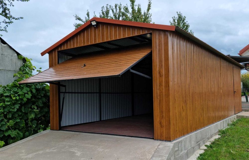 Schowek / Wiata / Altana na Narzędzia / Złoty Dąb / Garaż  – Maj-Blach