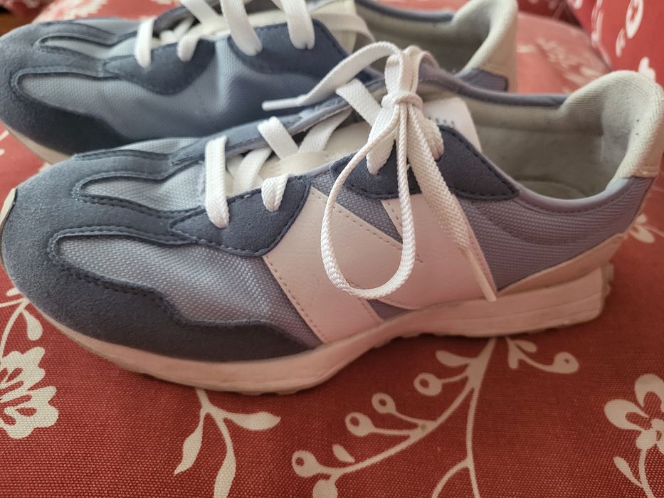 Buty New Balance, GS327FH, niebieskie rozmiar 38