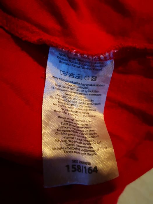 Bluza chłopięca świąteczna św. Mikołaj napisy 158/164