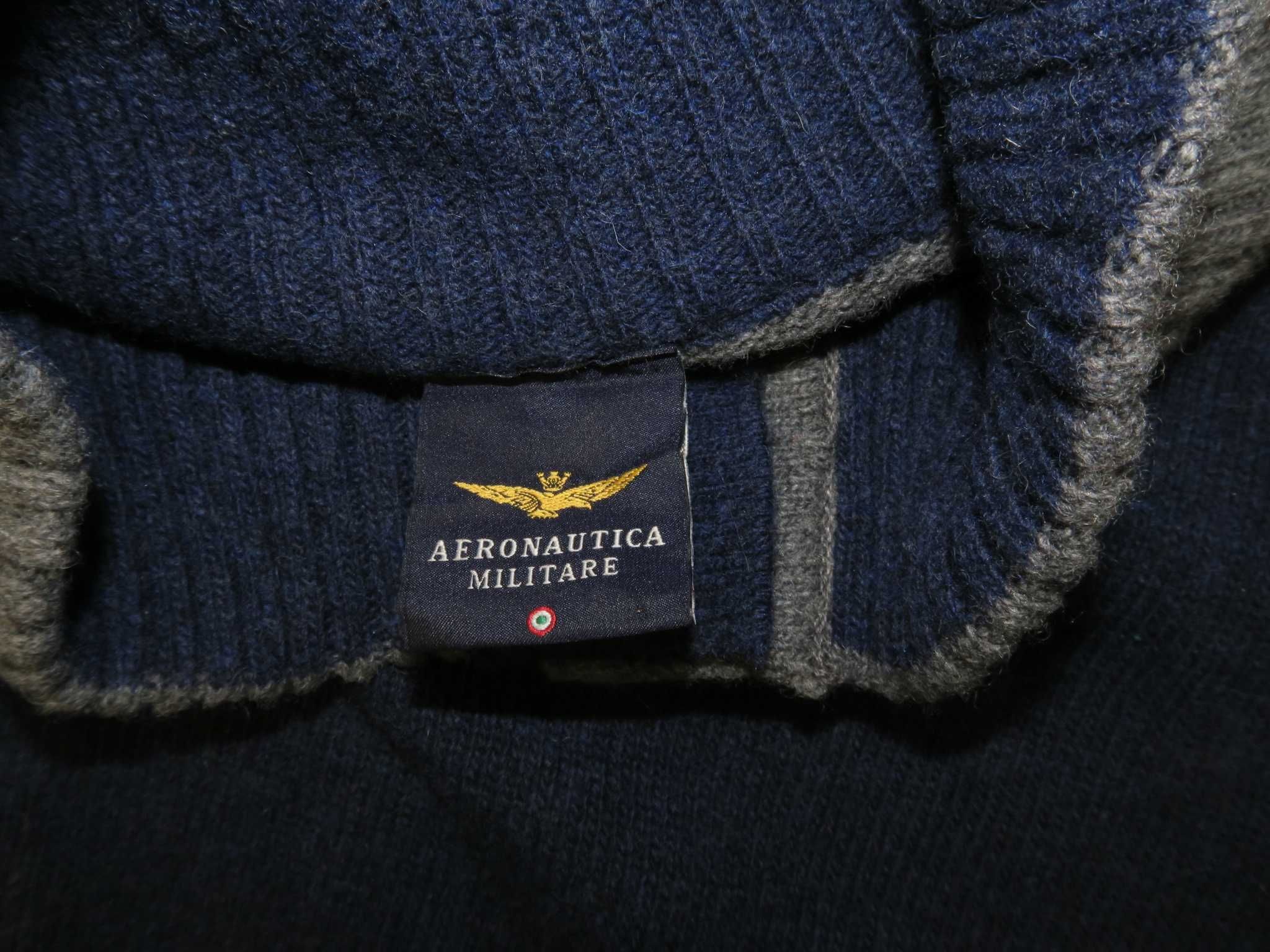 Aeronautica Militare wełniany sweter XL/XXL