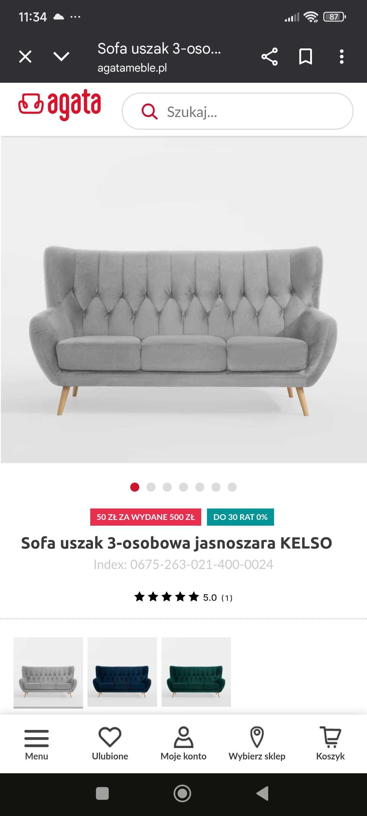 Dwie kanapy/sofy