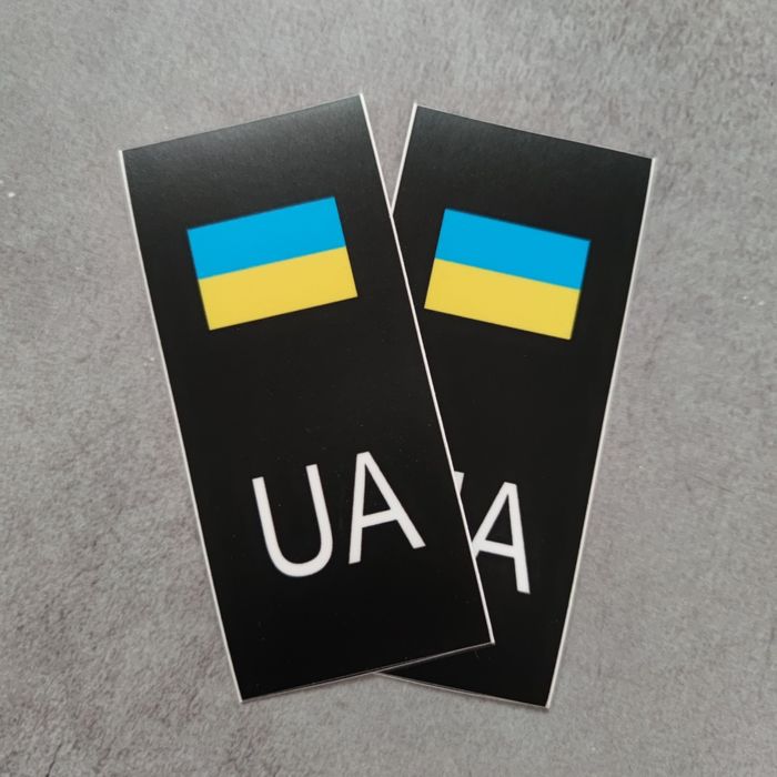 Наклейки на номер авто