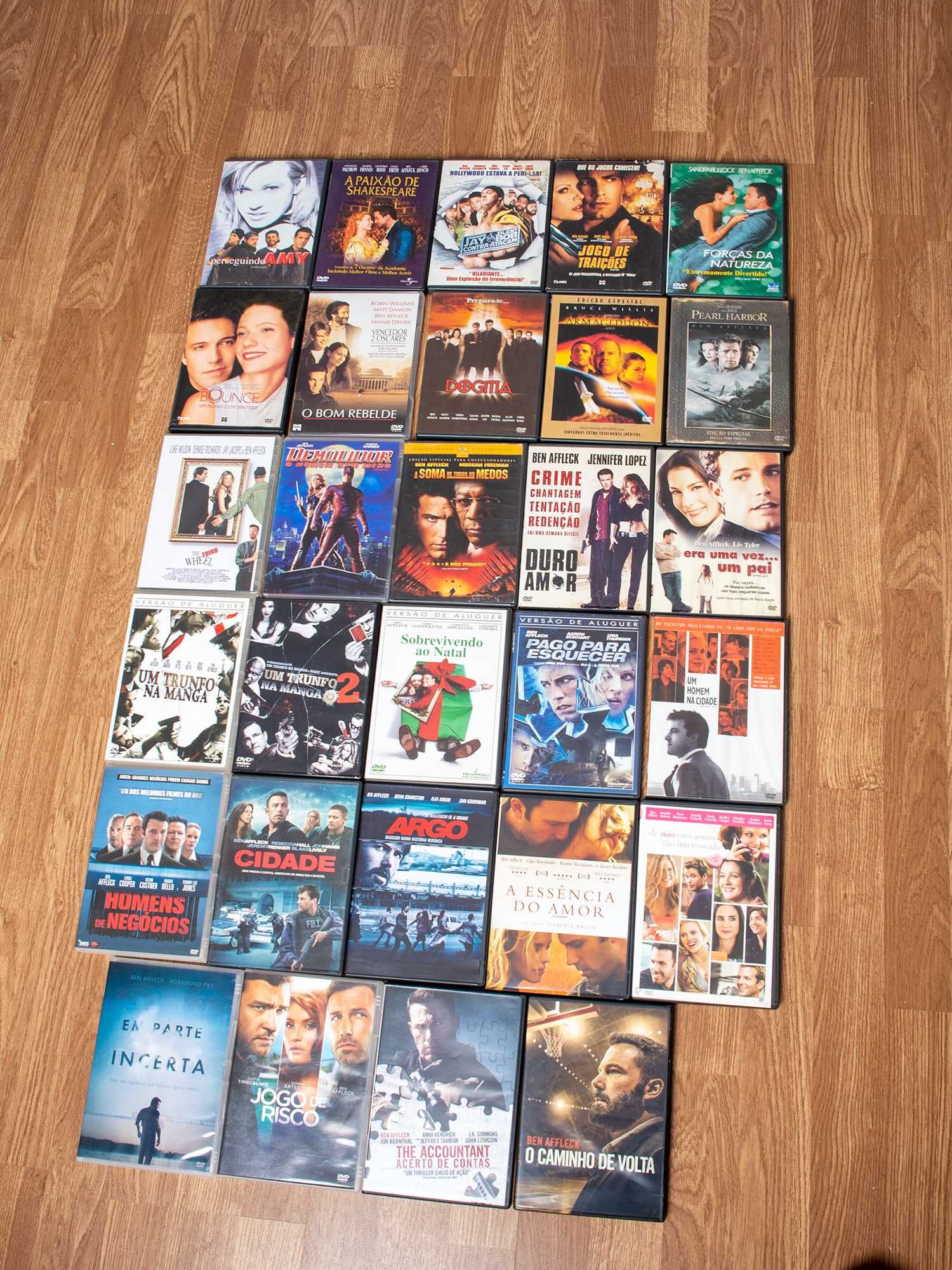 Ben Affleck DVD`S Originais