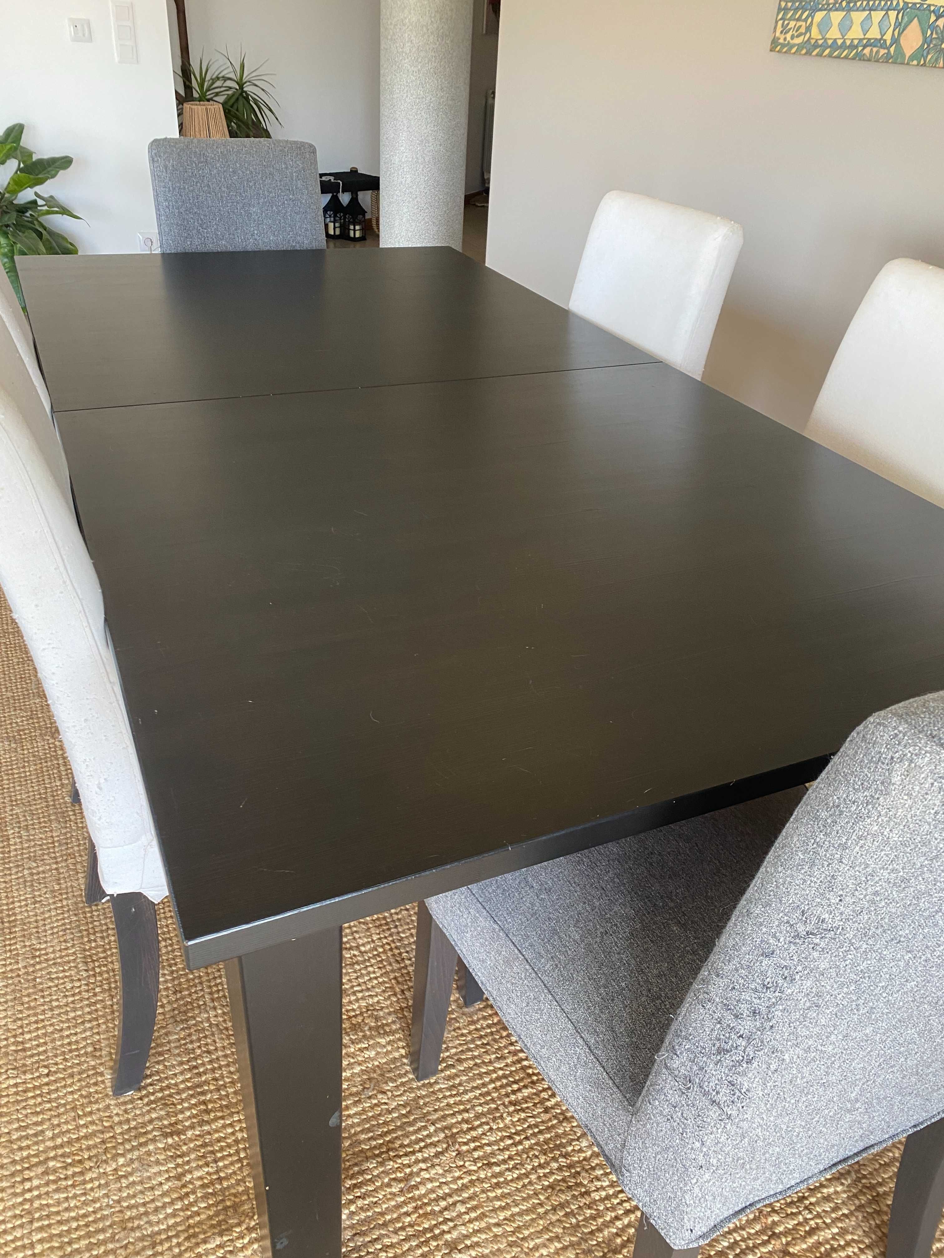 Mesa e cadeiras de refeição IKEA Stornas e Henriksdal