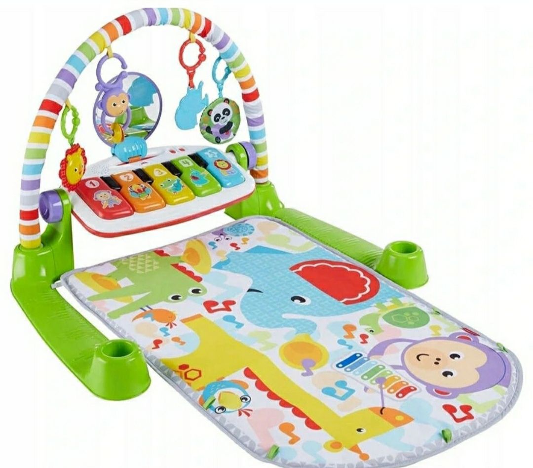 Fisher-Price Mata Z Pianinkiem Muzyczne Zwierzątka