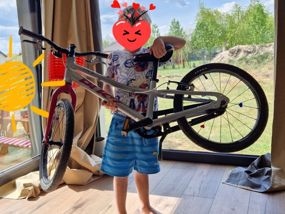 PUKY LS-PRO 18 cali 18" 6,3 kg różowy rower Najlzejszy 

Najlżejszy