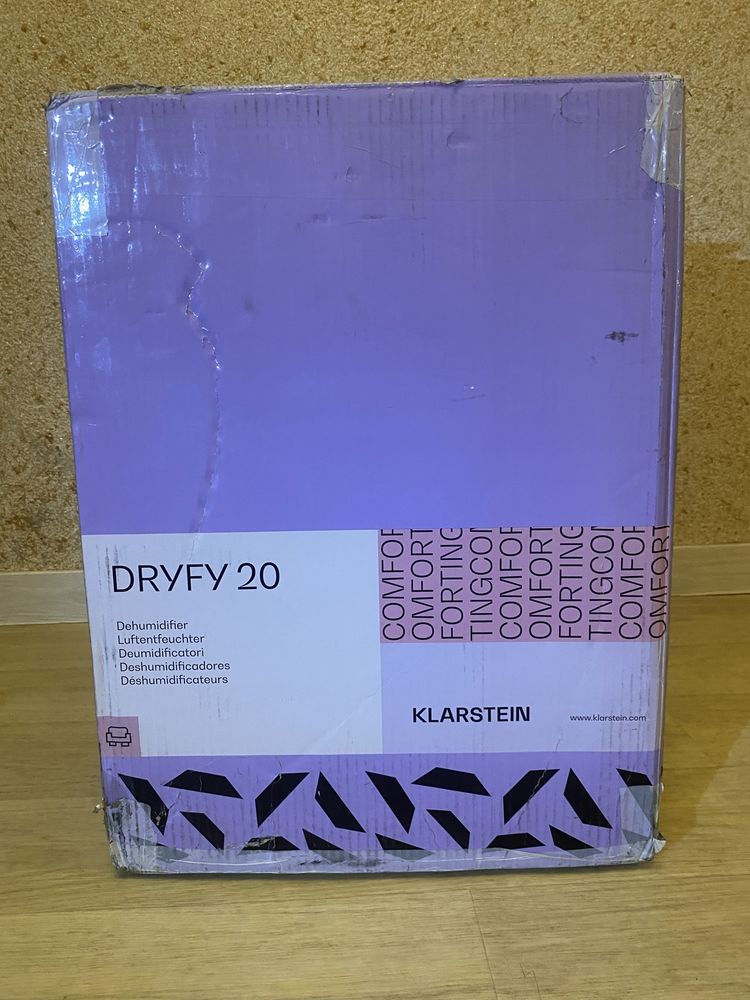 Осушитель воздуха Klarstein DryFy 20L