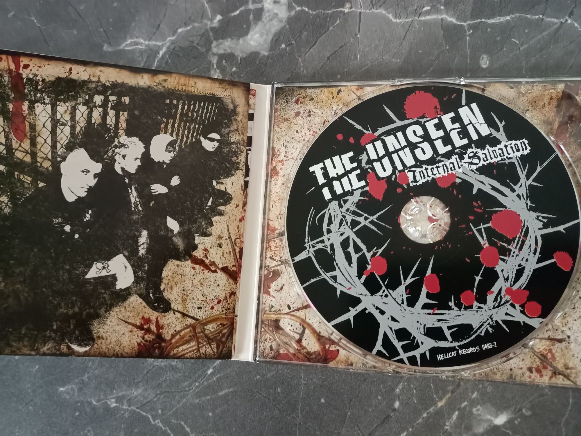 The Unseen - Internal Salvation (CD, Album, Dig)(vg+)