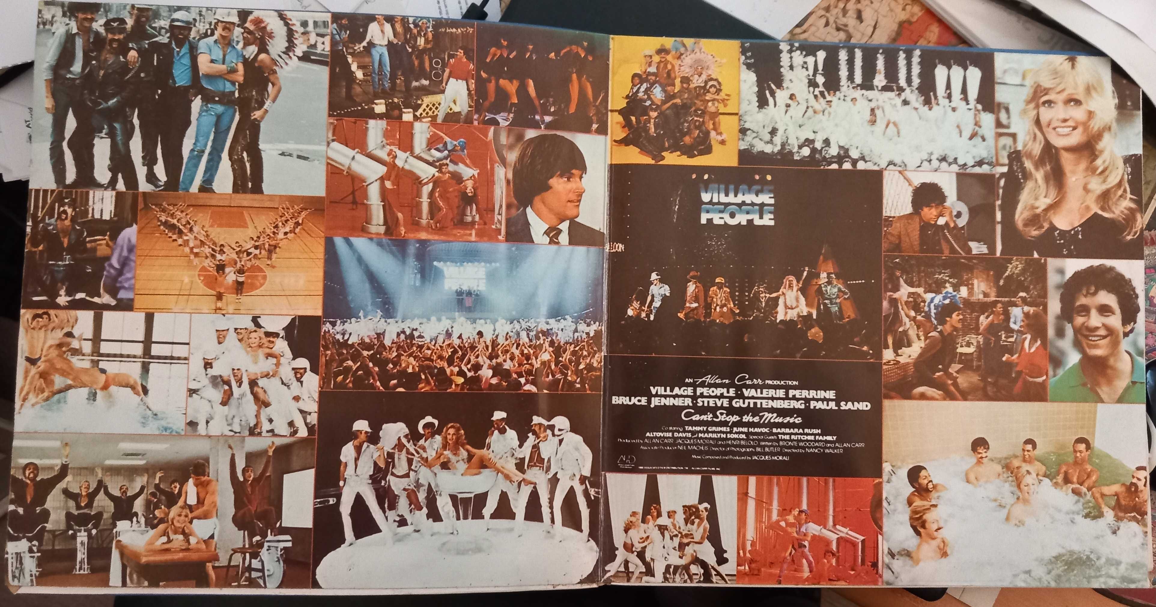 LP Vinil - Village People - OMS Cant Stop the Music