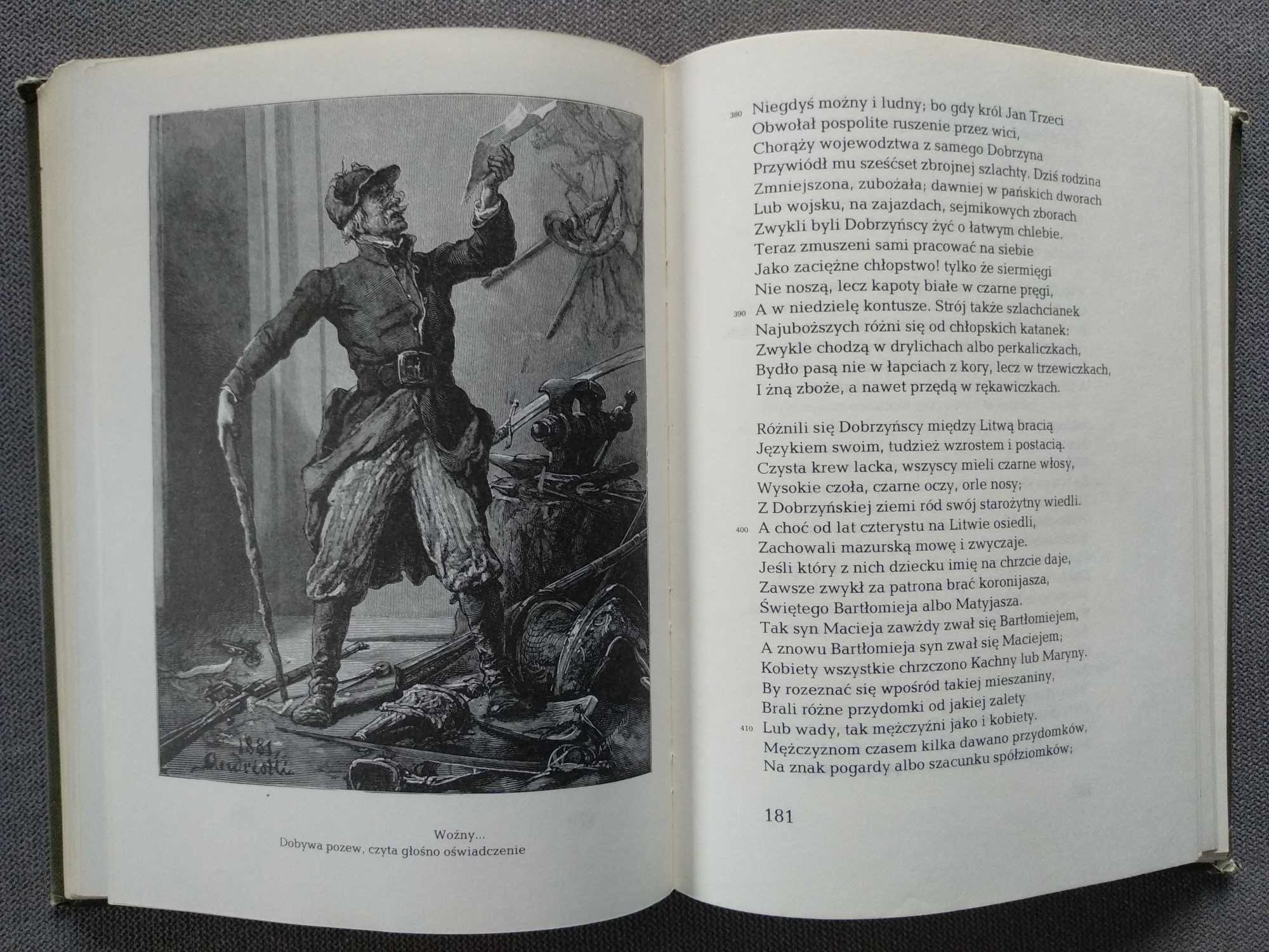 Książka "Pan Tadeusz" Adam Mickiewicz
