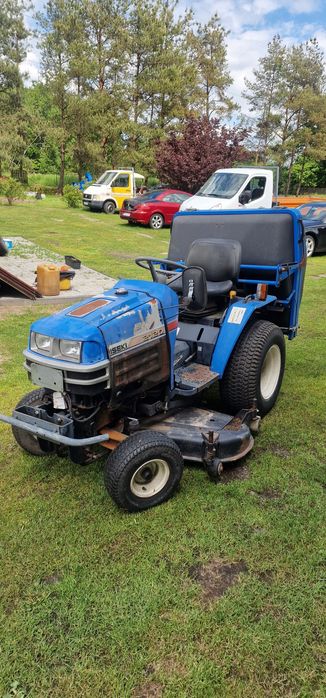 Tylny kosz do koszenia do traktorka iseki 2120