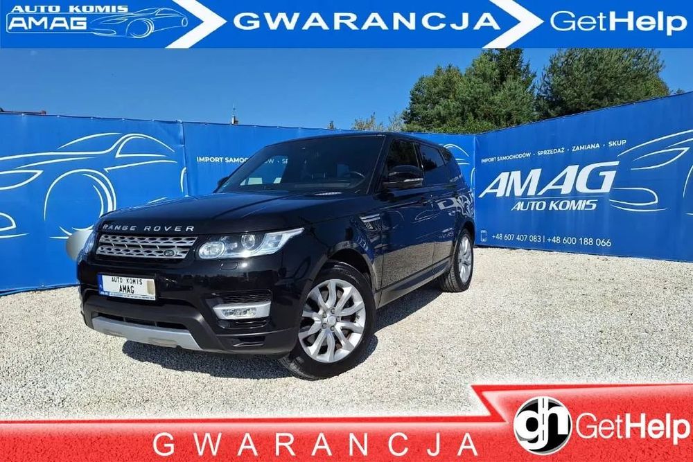 Land Rover Range Rover Sport Książki*Automat*Kamera*SPORT*Tbalet*Nawi*Czujniki*Bluetooth*Gwarancja*
