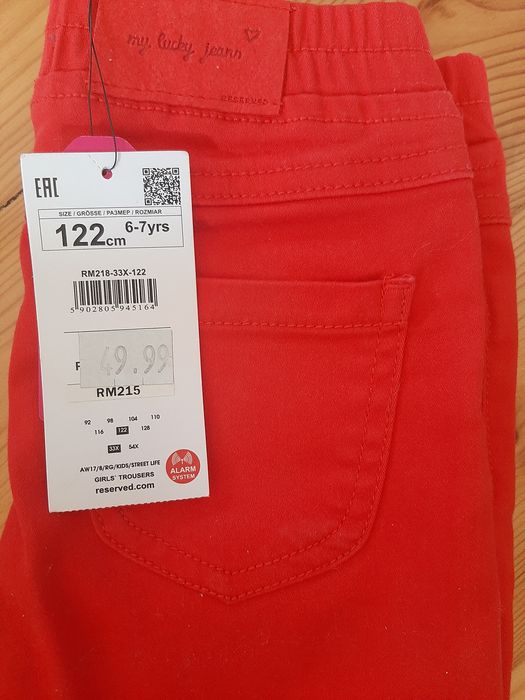 Spodnie Reserved rozm. 122