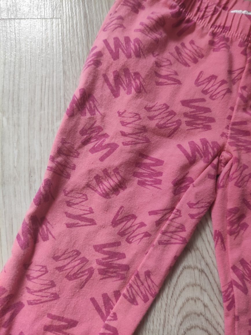 Legginsy dla dziewczynki rozmiar 80