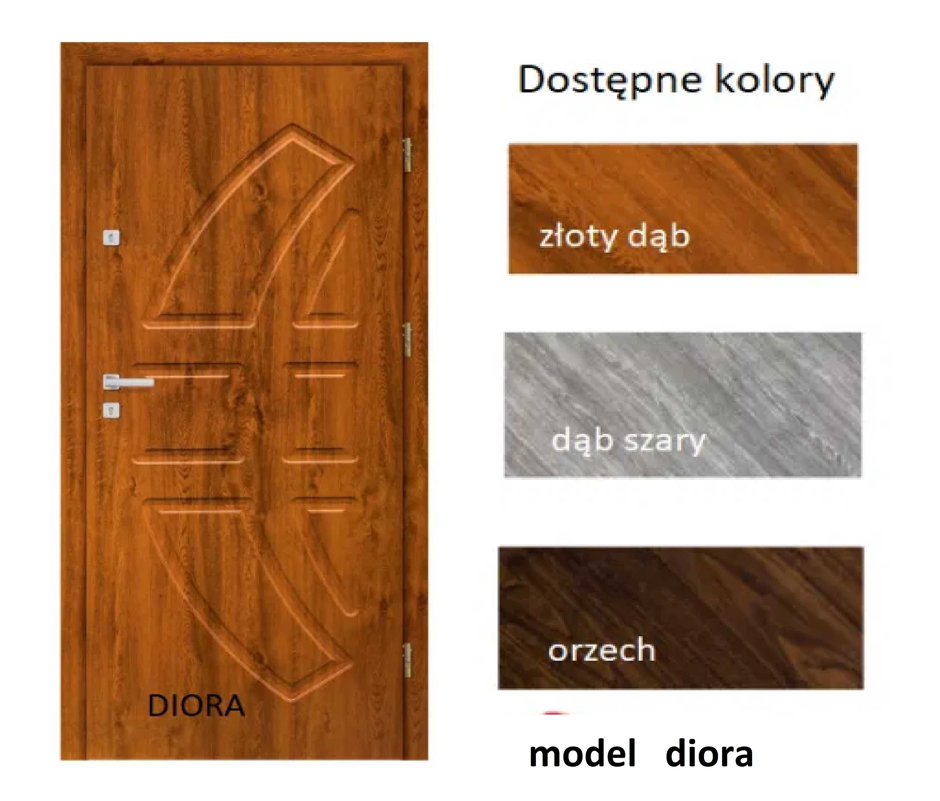 Drzwi wejściowe do mieszkania, drzwi ZEWNĘTRZNE z montażem ocieplone