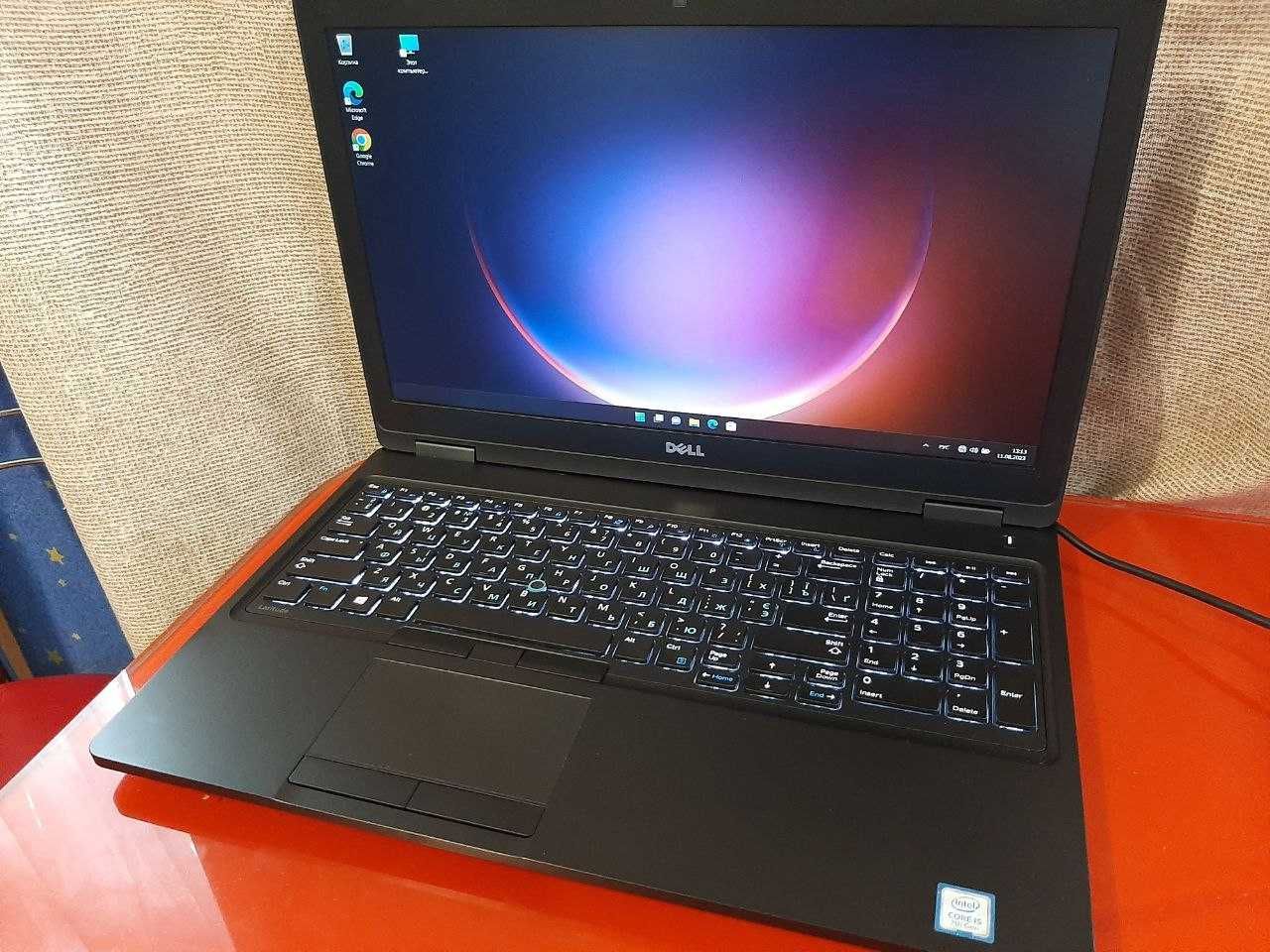 Мощный! DELL/IPS/Core i5-7300U 4x ядра//8GB/SSD-256GB/ИДЕАЛ