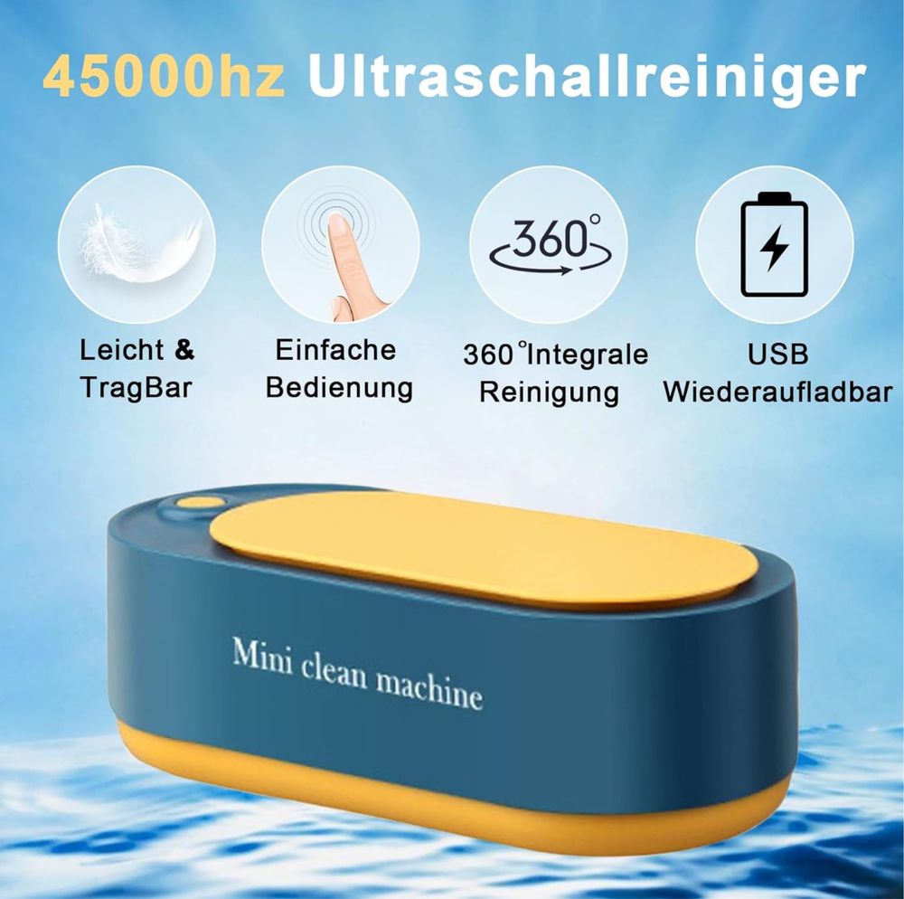 Myjka ultradźwiękowa 45000 Hz, urządzenie do czyszczenia