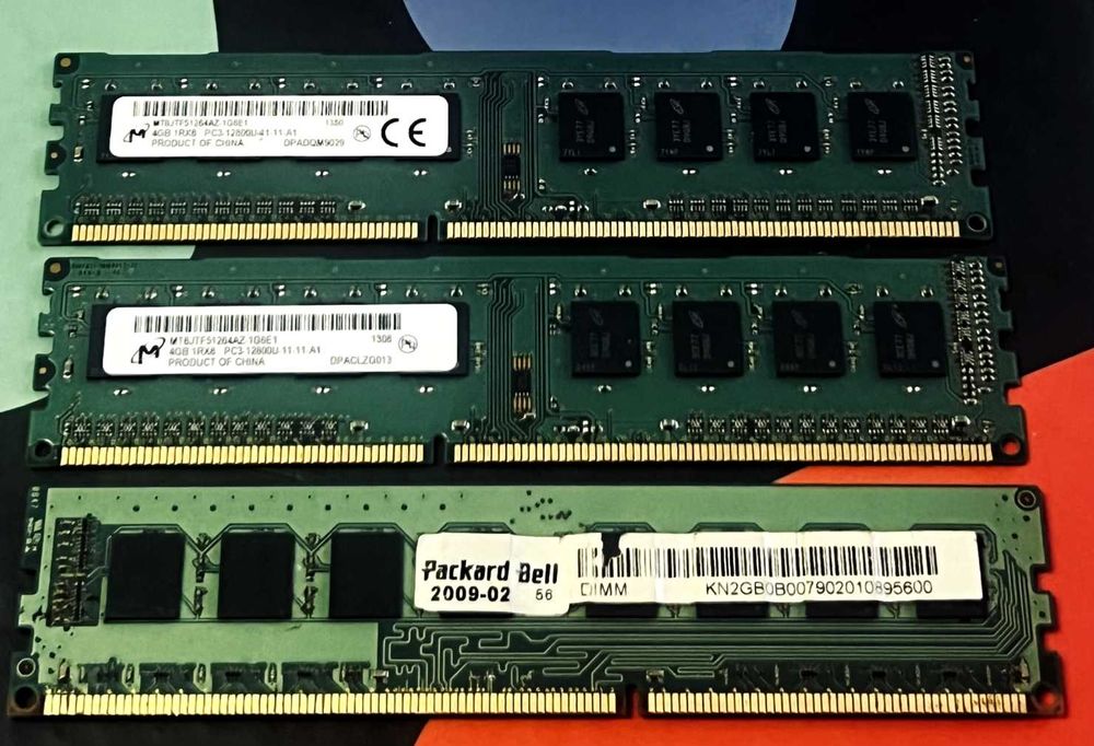 Оперативна пам’ять DDR3 — 2×4 ГБ + 2×2 ГБ