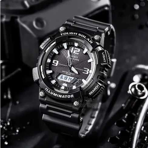 Годинник Casio AQ-S810W-1A3VD Tough Solar на сонячній панелі /WR100