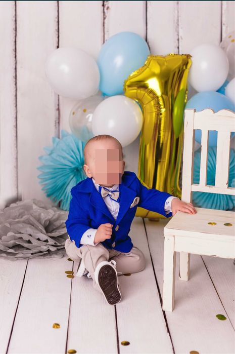 Ubranko na chrzest dla dziecka 74 80 na sesje czy roczek