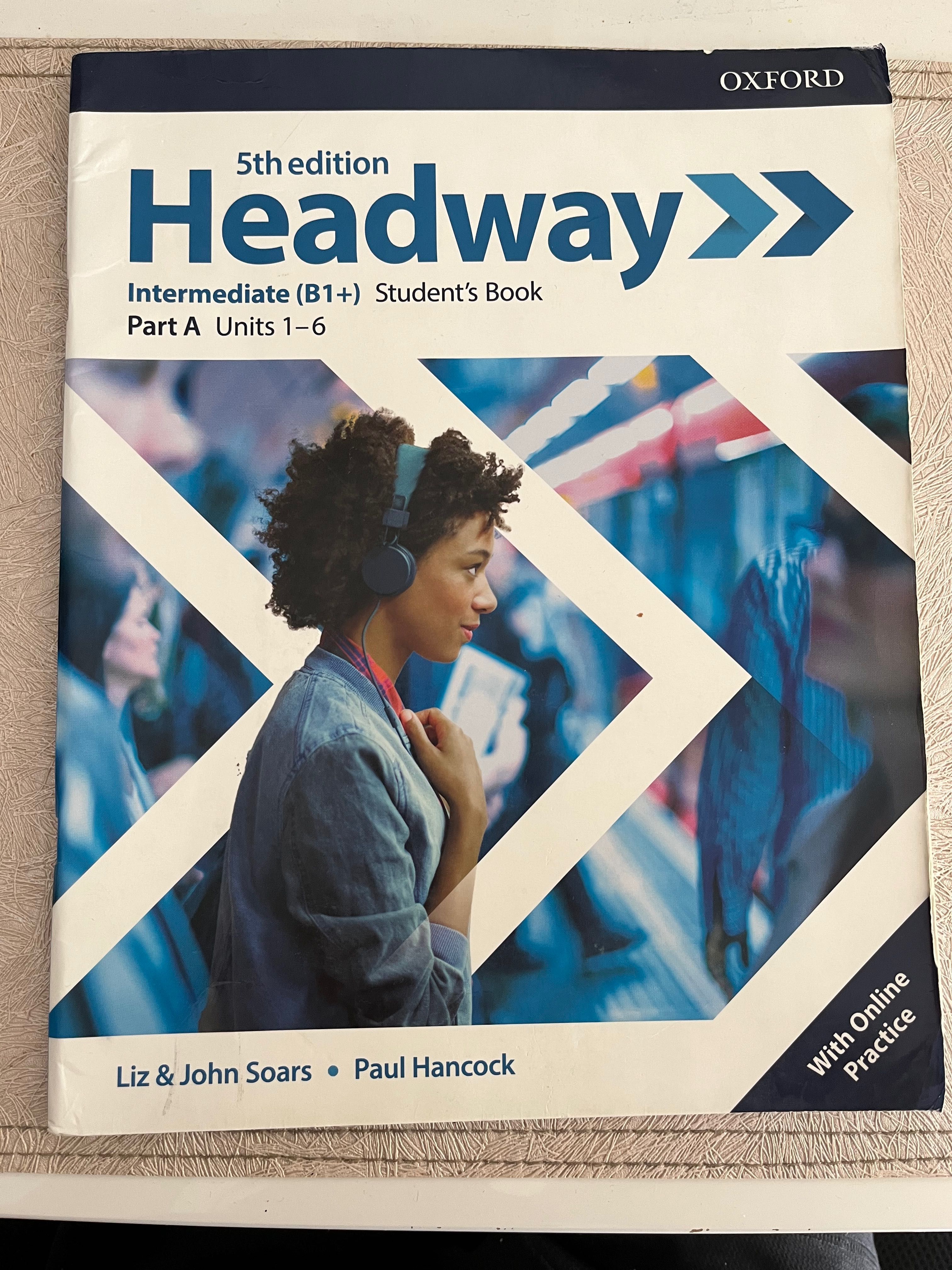 Headway Intermediate (B1+) part A i part B, podręczniki