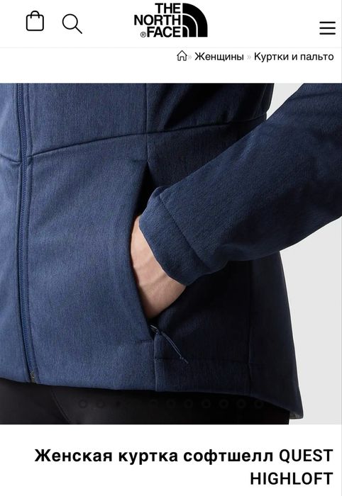 Куртка жіноча тепла The North Face