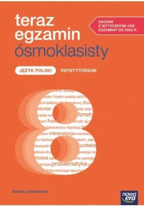 J. polski SP 8 Teraz egzamin ósmoklasisty rep.