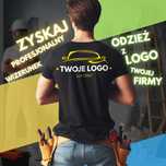 Koszulki i bluzy z logo firmy, z własnym nadrukiem logotypem