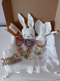 Zestaw Prezentowy baby shower narodziny chrzest prezent baby box