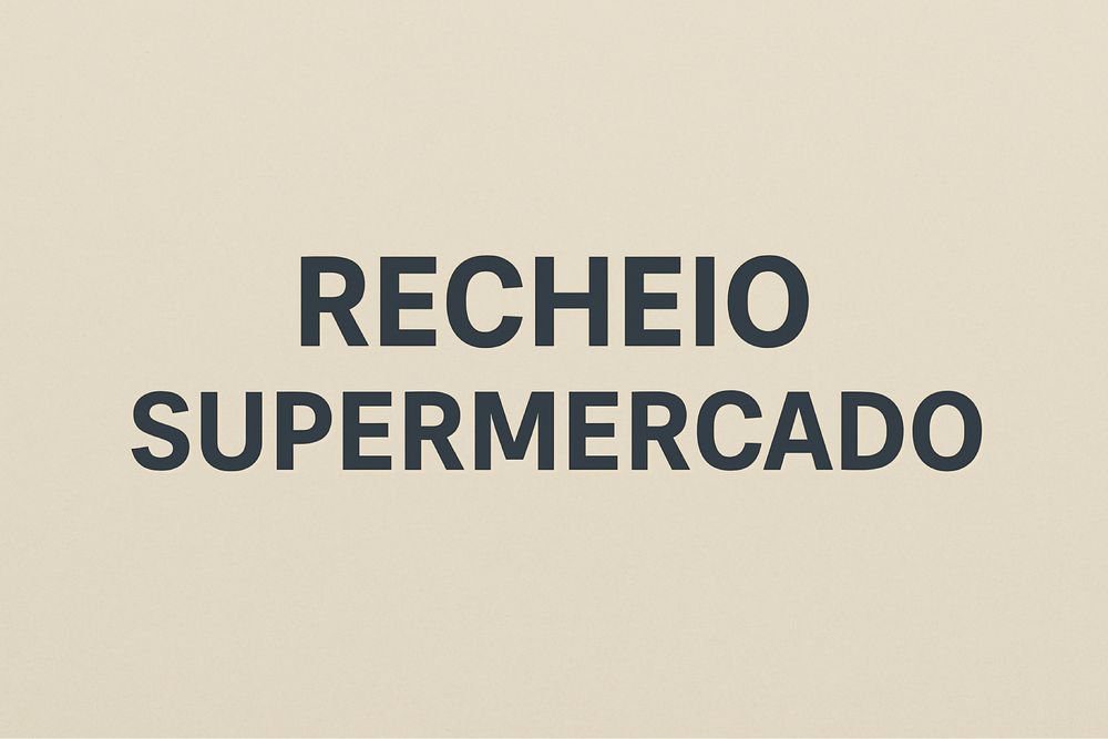 Recheio de Supermercado