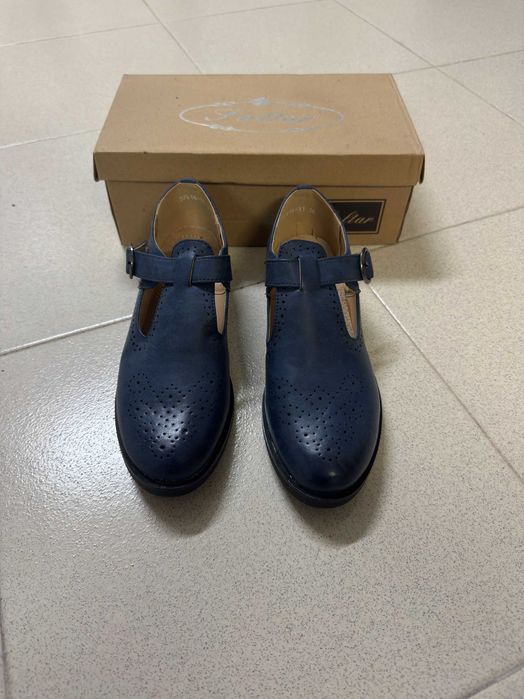 Sapatos mulher azul (36)