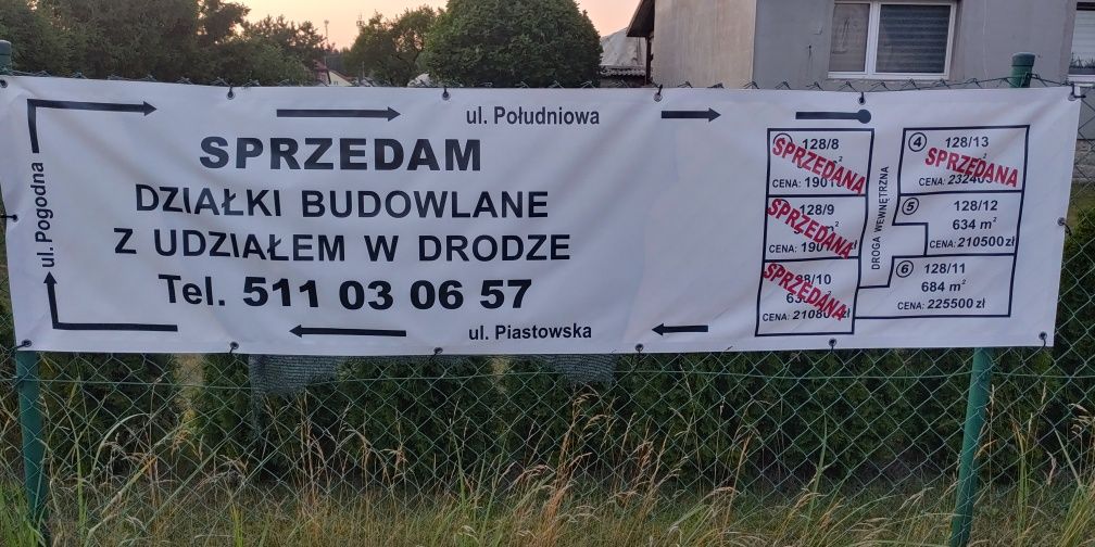 Sprzedam działkę budowlaną