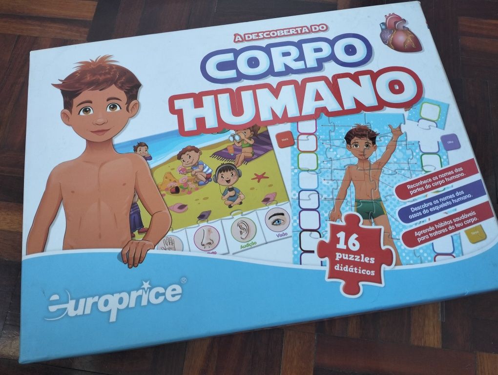 Jogo Tabuleiro Corpo Humano