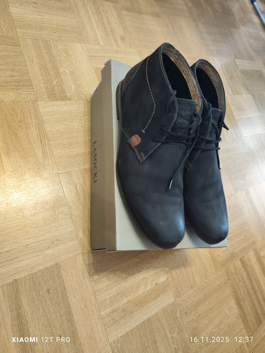 Botki ocieplane męskie rozmiar 45,firma Lasocki