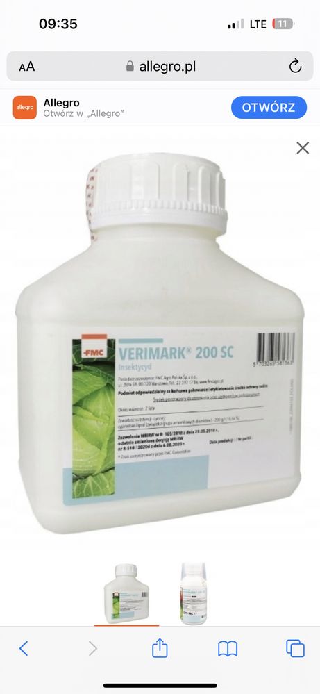 Verimark 200 sc 1L BRUTTO