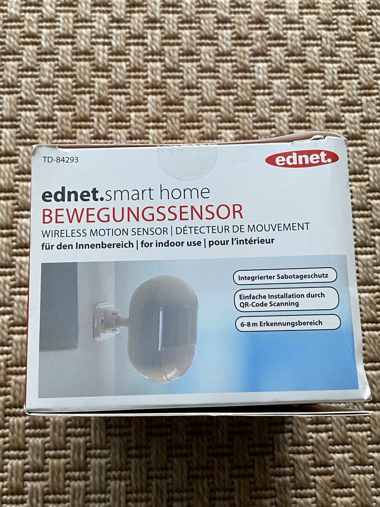 ednet TD-84293 Smart Home Starter Kit Security - czujnik ruchu.