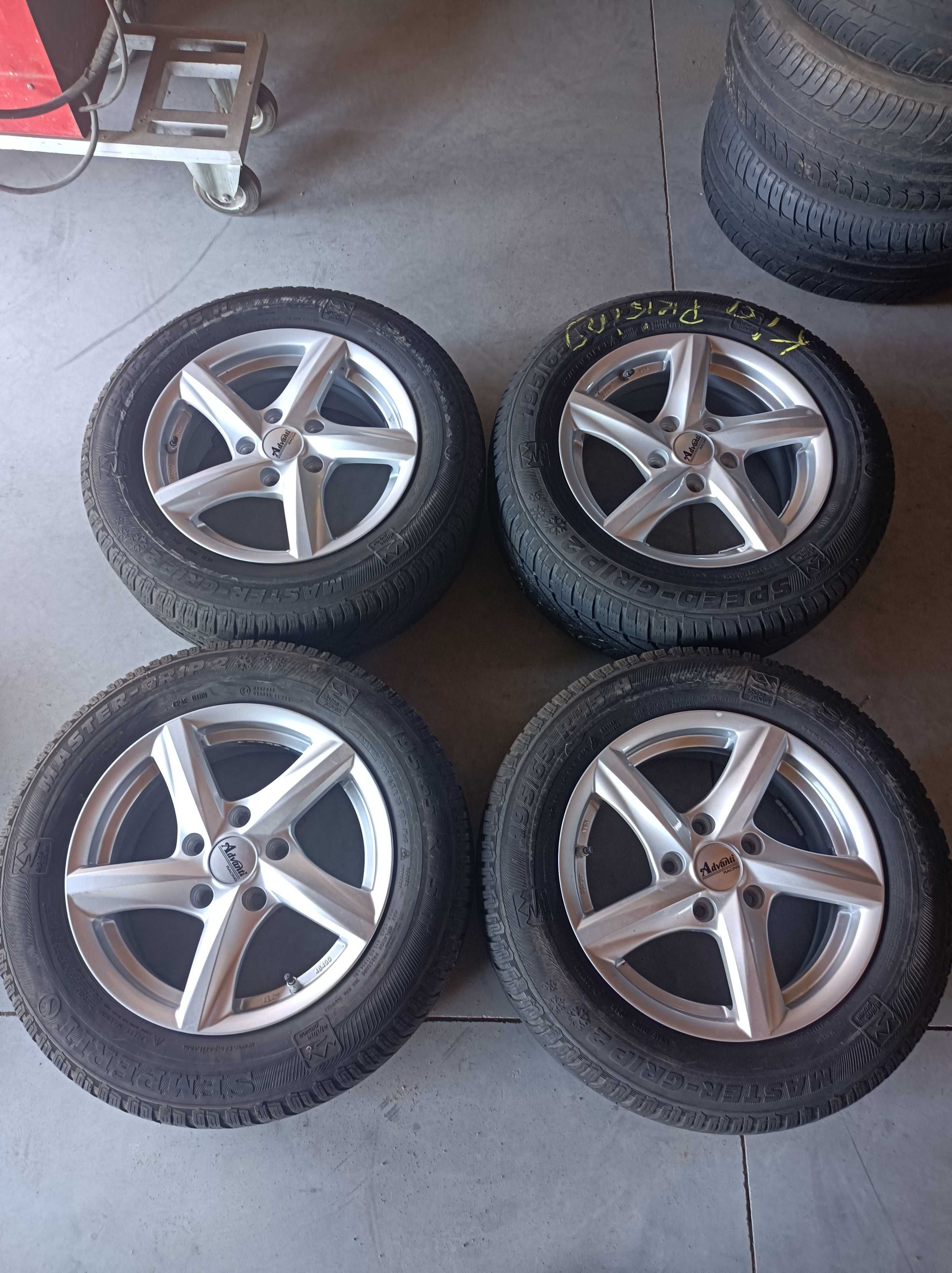 Alufelgi koła KIA,HYUNDAI,HONDA,TOYOTA 15' 5x114.3 195/65/15 wielosezo