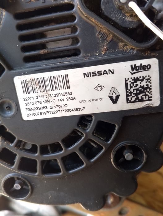 Master IV alternator