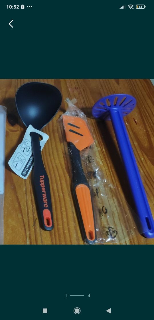 Utensílios de cozinha Tupperware