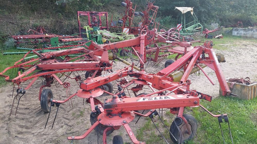 Przewracarka zgrabiarka do siana Kuhn Krone Claas