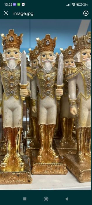 Фігурка декоративна. 40 см .Різдвяний декор,Лускунчик.Рождественский Щ