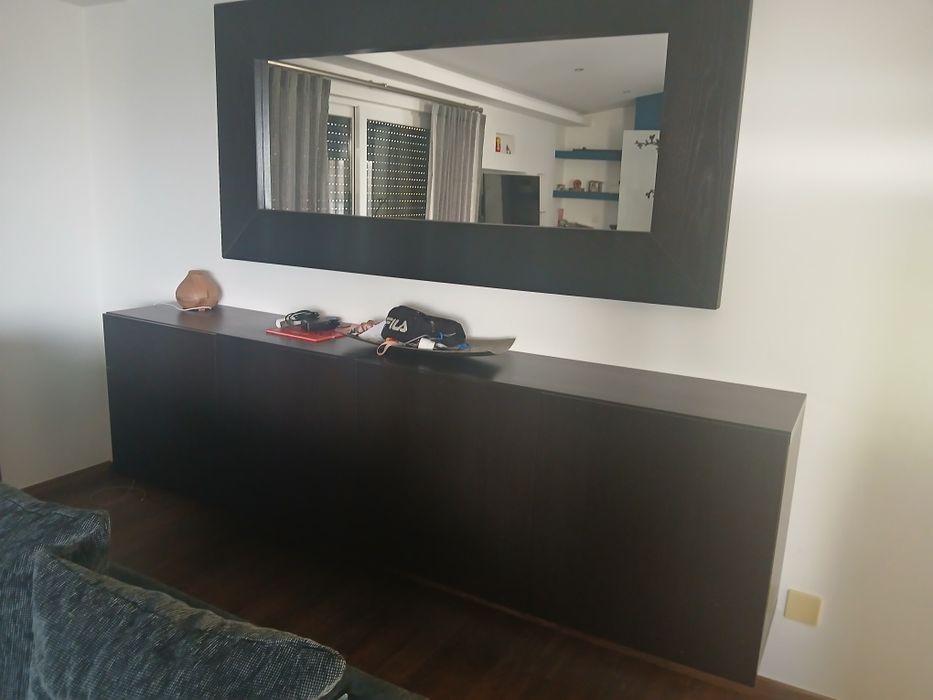 Conjunto móvel aparador mais espelho