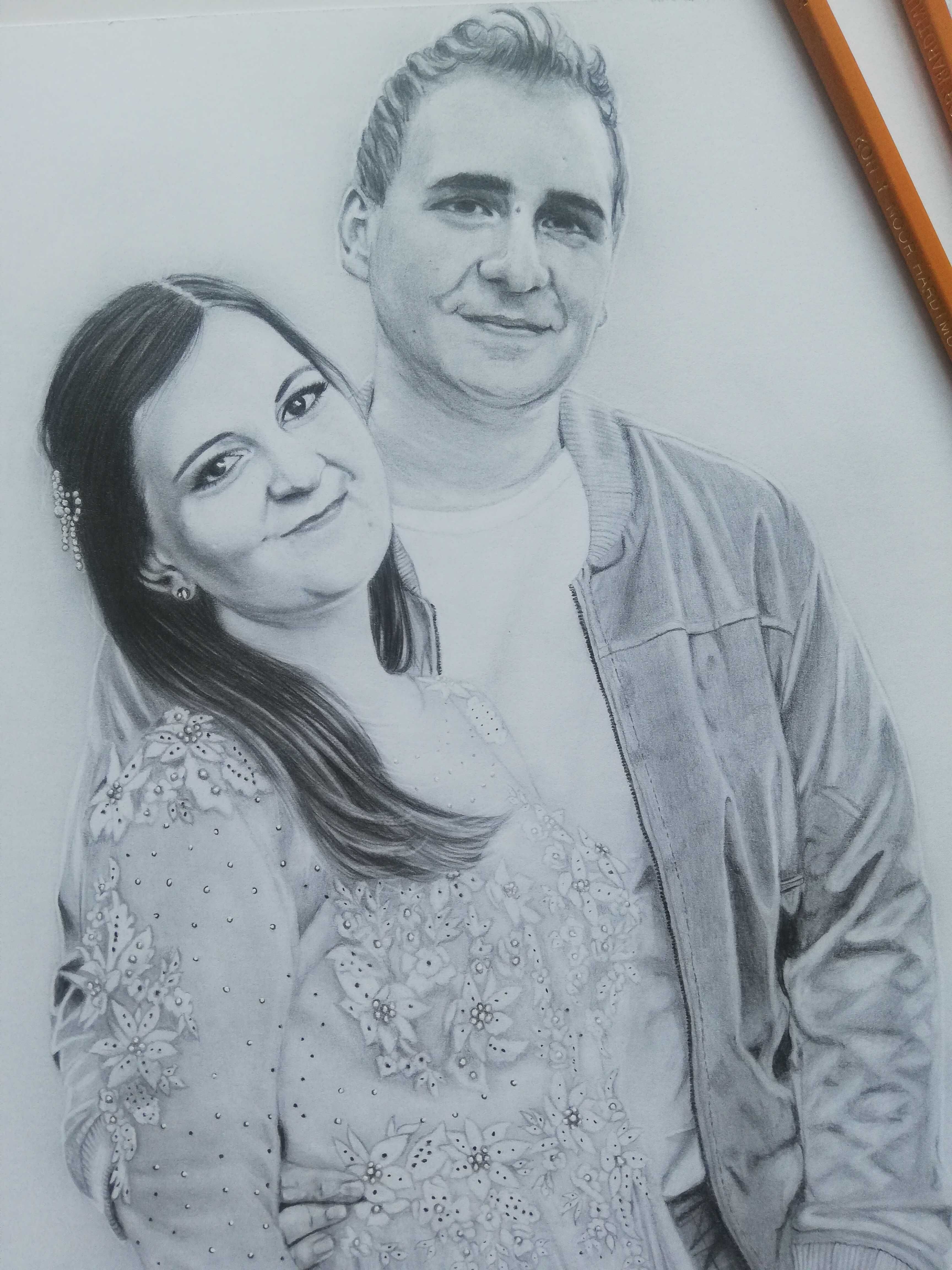 Portret na zamówienie ze zdjęcia A4, A3