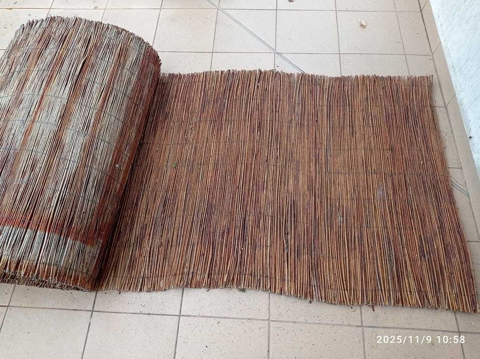 mata wiklinowa osłona na taras balkon