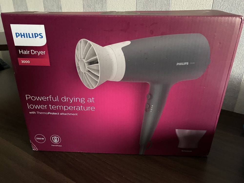 Nowa Suszarka do włosów Philips hair dryer 3000