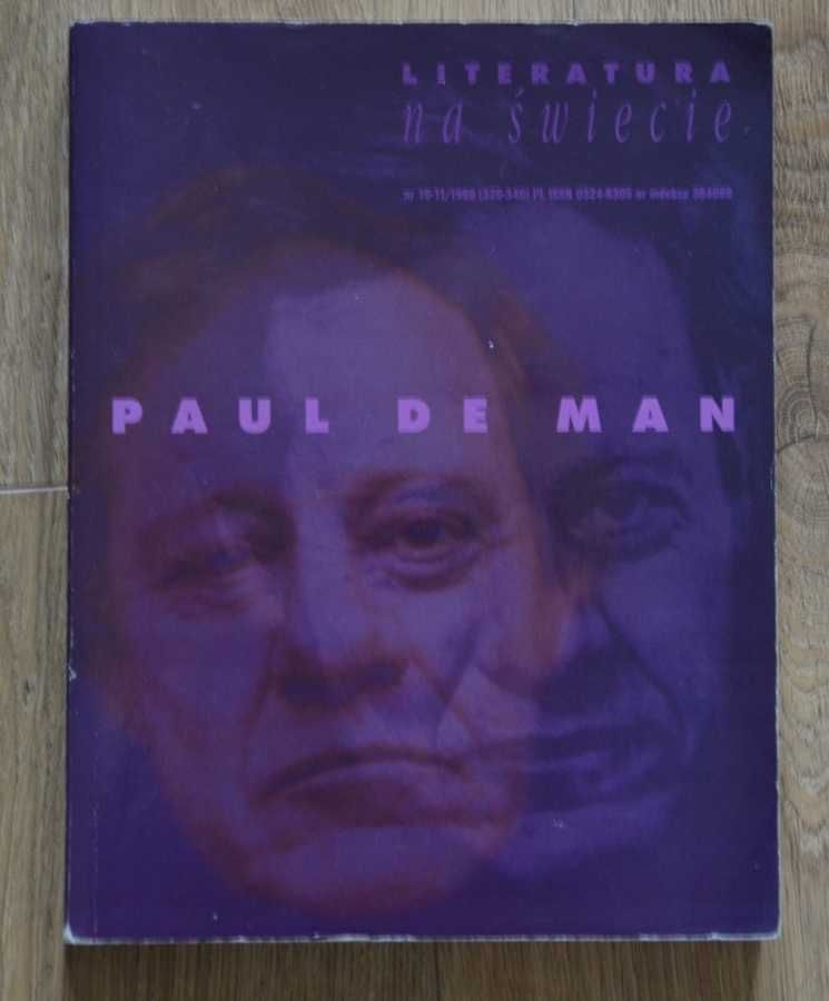 Literatura na świecie Paul de Man